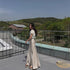 Satin Long Skirt
